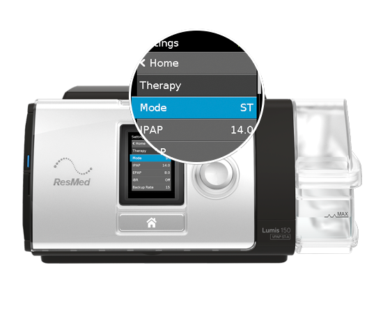 Resmed BiPAP Lumis 150 ST-A - Image 2